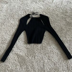 Zara cut out sweater